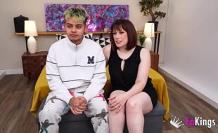 Curvy MILF deflowers an 18-year-old boy. Lucia Bianco is a very horny divorcee - FAKings