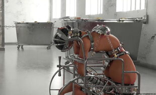 Hardcore BDSM Metal Bondage Compilation by CyberCaptain