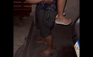 O dia que a Belinha levou três gozadas na boca!