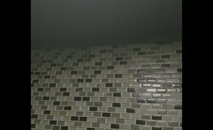 Pissing on the ceiling