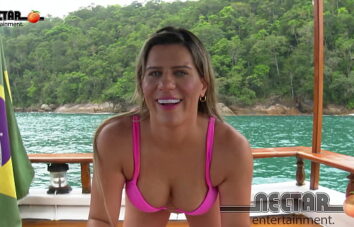 Big Bambu Fucks The Ass Of Famous Brazilian Actress Katharine Madrid On A Pool Table!