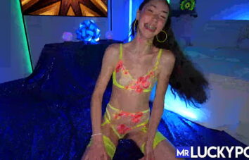 Brace Face Brunette Not As Innocent As She Looks