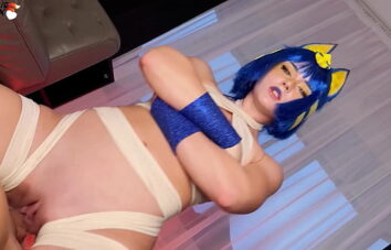 Cosplay Ankha meme 18  real porn version by SweetieFox