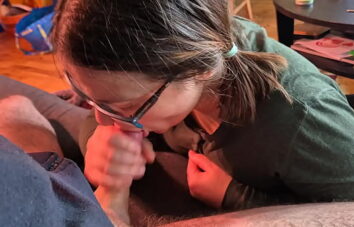 First blowjob video for her