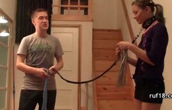 First Bondage Fuck with teen