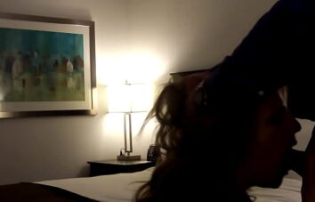 Hotel blowjob