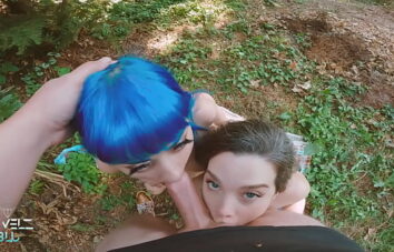 NYMPHETTE DOUBLE BLOWJOB