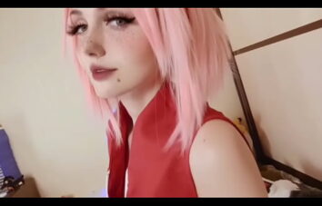 Sakura follando a naruto cosplay Girl and boy