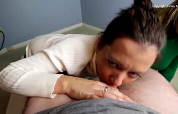 Sweater Double Blowjob