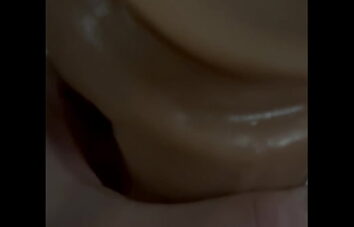 Tight and tiny hairy redhead pussy gets juicy