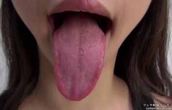 Tongue mouth Fetish